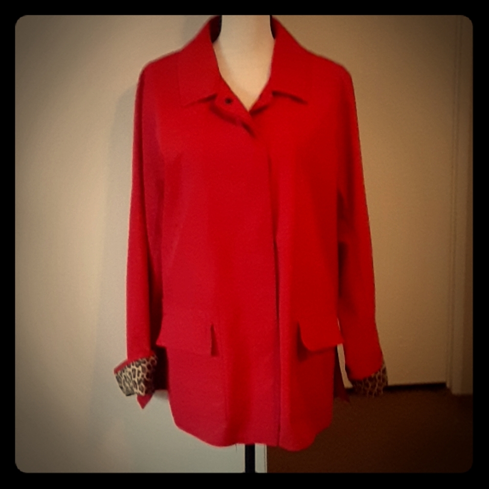 Dennis basso 100%polyester-water resistant Coat